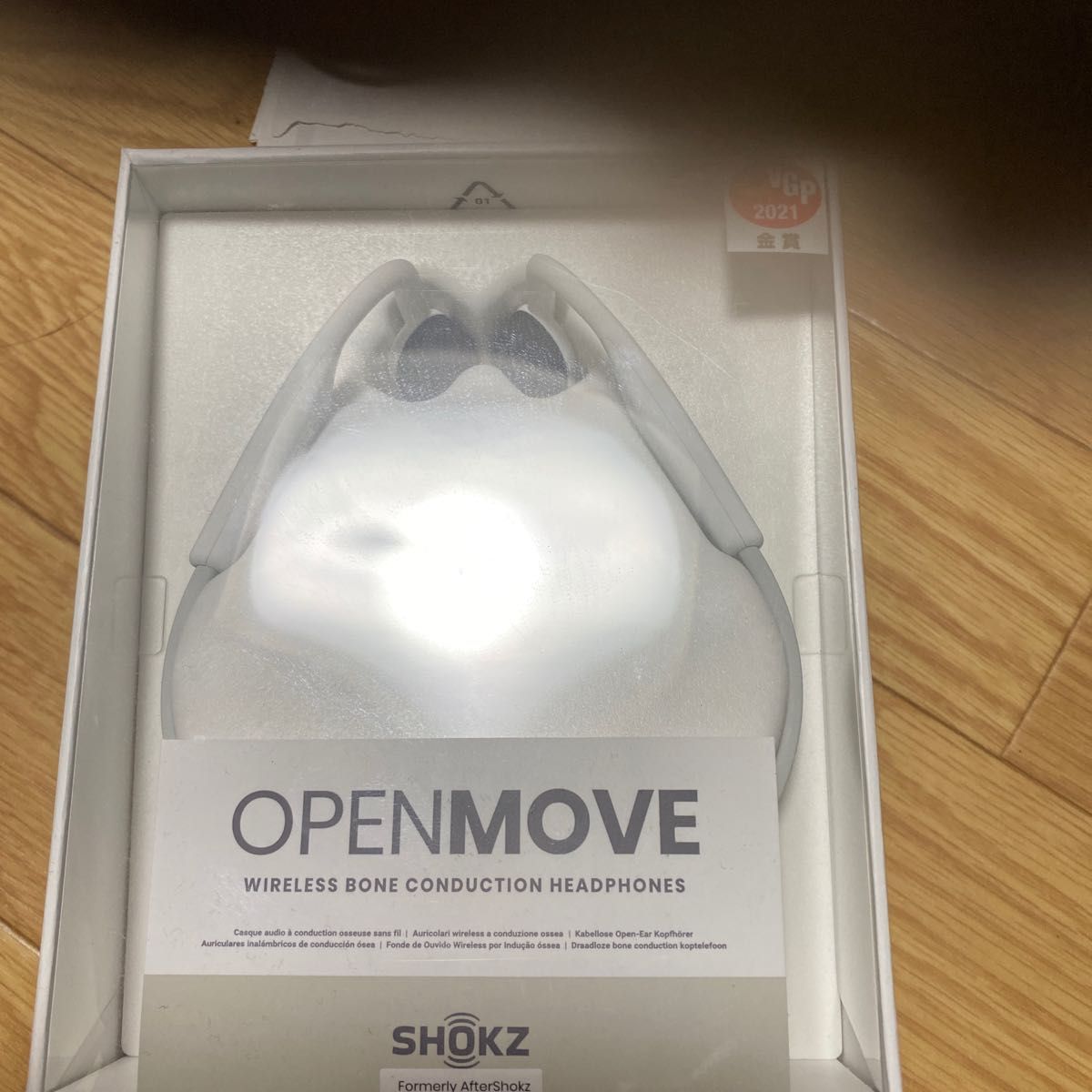 SHOKZ OpenMove 骨伝導イヤホン 公式ストア正規品 ワイヤレスイヤホン 防水 Bluetooth 5.1