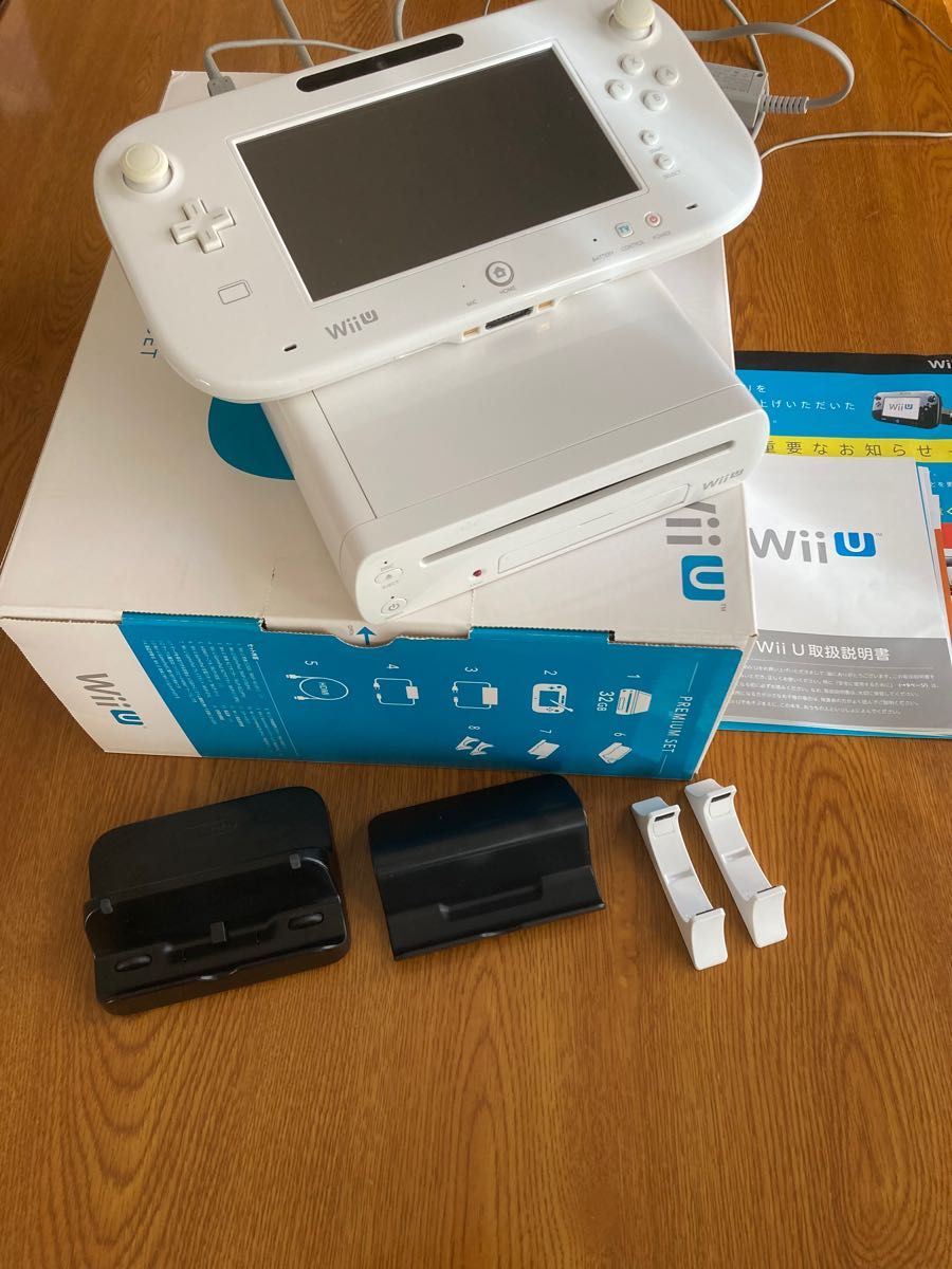 Wii U プレミアムセット 32GB shiro WUP-S-WAFC ソフト5本付き