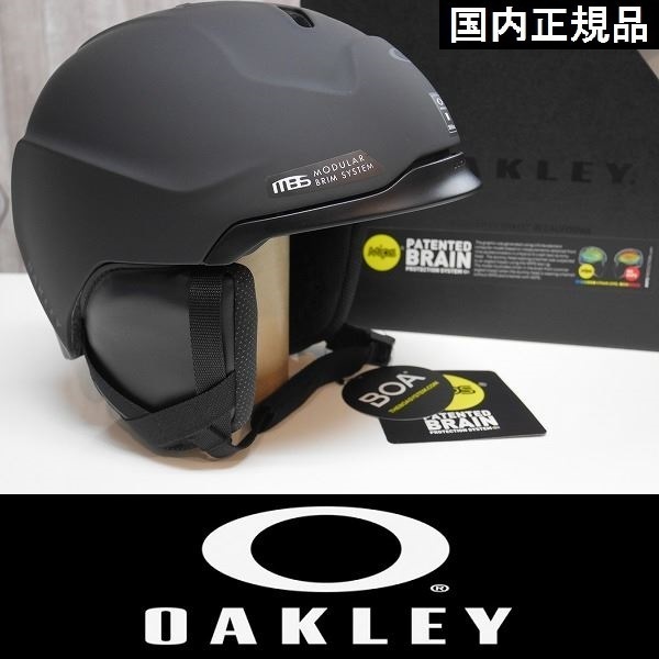 【新品】23 OAKLEY ヘルメット MOD3 MIPS - BLACKOUT - M 日本正規品