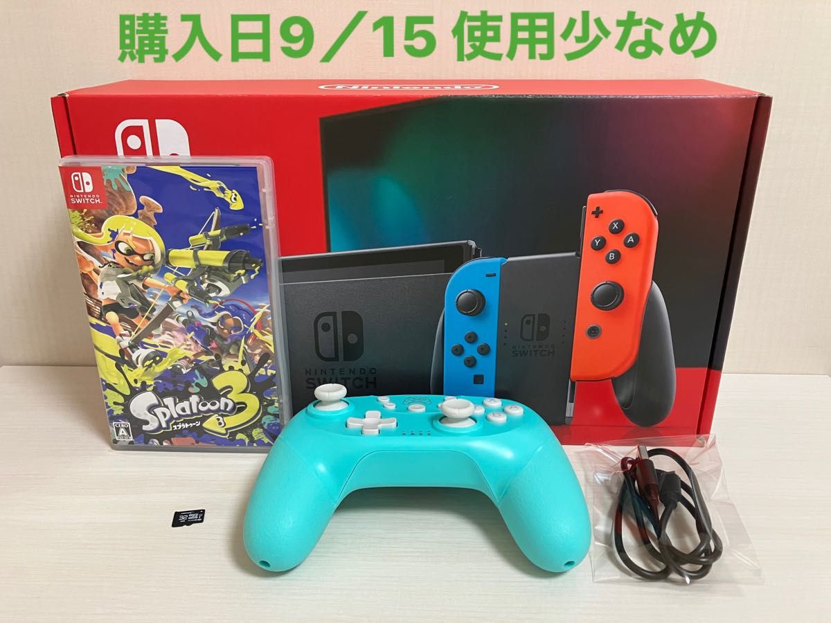 Nintendo Switch ニンテンドースイッチ本体　バッテリー強化モデル　スプラトゥーン3