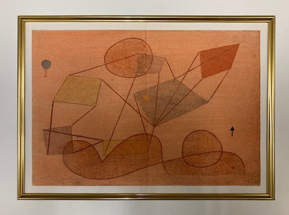 【特価】　≪　　パウル 　クレー 　　≫　　リトグラフ【石版画】　　SOLLTE STEIGEN　　1955年　 　MOURLOT　　 　PAUL　KLEE_画像2