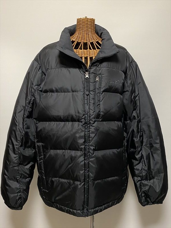 ★USED/美品！EDDIE BAUER/PREMIUM QUALITY GOOSE/DOWN JACKET/エディバウアー/プレミアムグース/ダウンジャケット/ブラック/アウトドア★_画像1