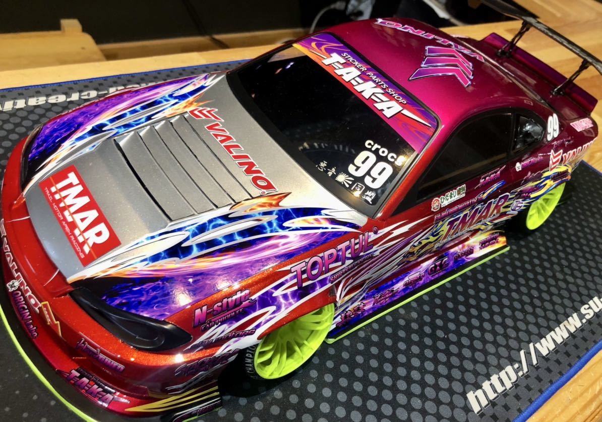 アディクション製 S15シルビア 2022年D1中村直樹仕様 TAKA 未使用品-