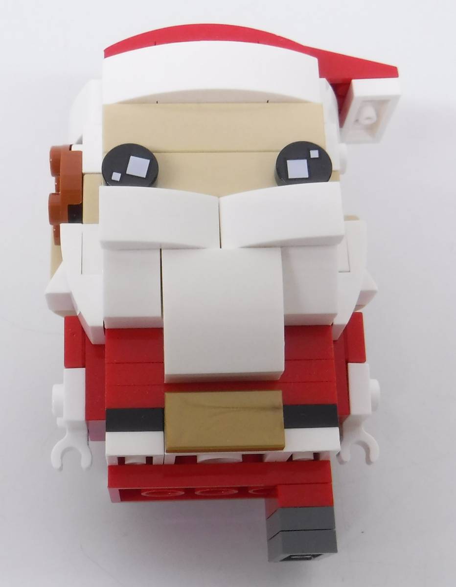 当時物 ＊LEGO レゴ 40274＊BRICKHEADZ ブリックヘッズ＊サンタクロース＊Mr. & Mrs. Claus ＊ミスターとクロース夫婦＊取説付き 箱なし_画像10