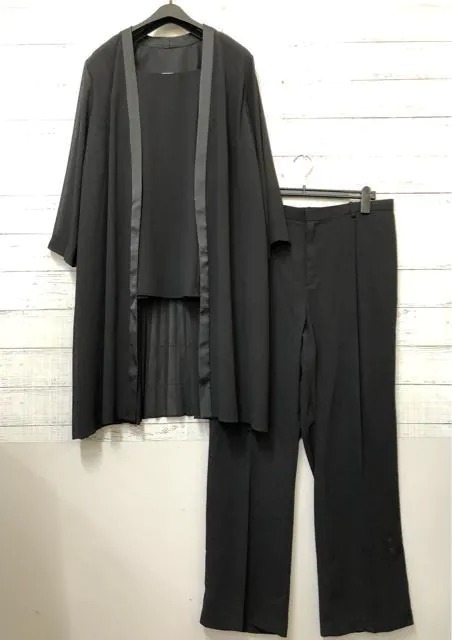  новый товар *4L траурный костюм . одежда черный формальный накладывающийся надеты способ выставить задний красивый чёрный *t155