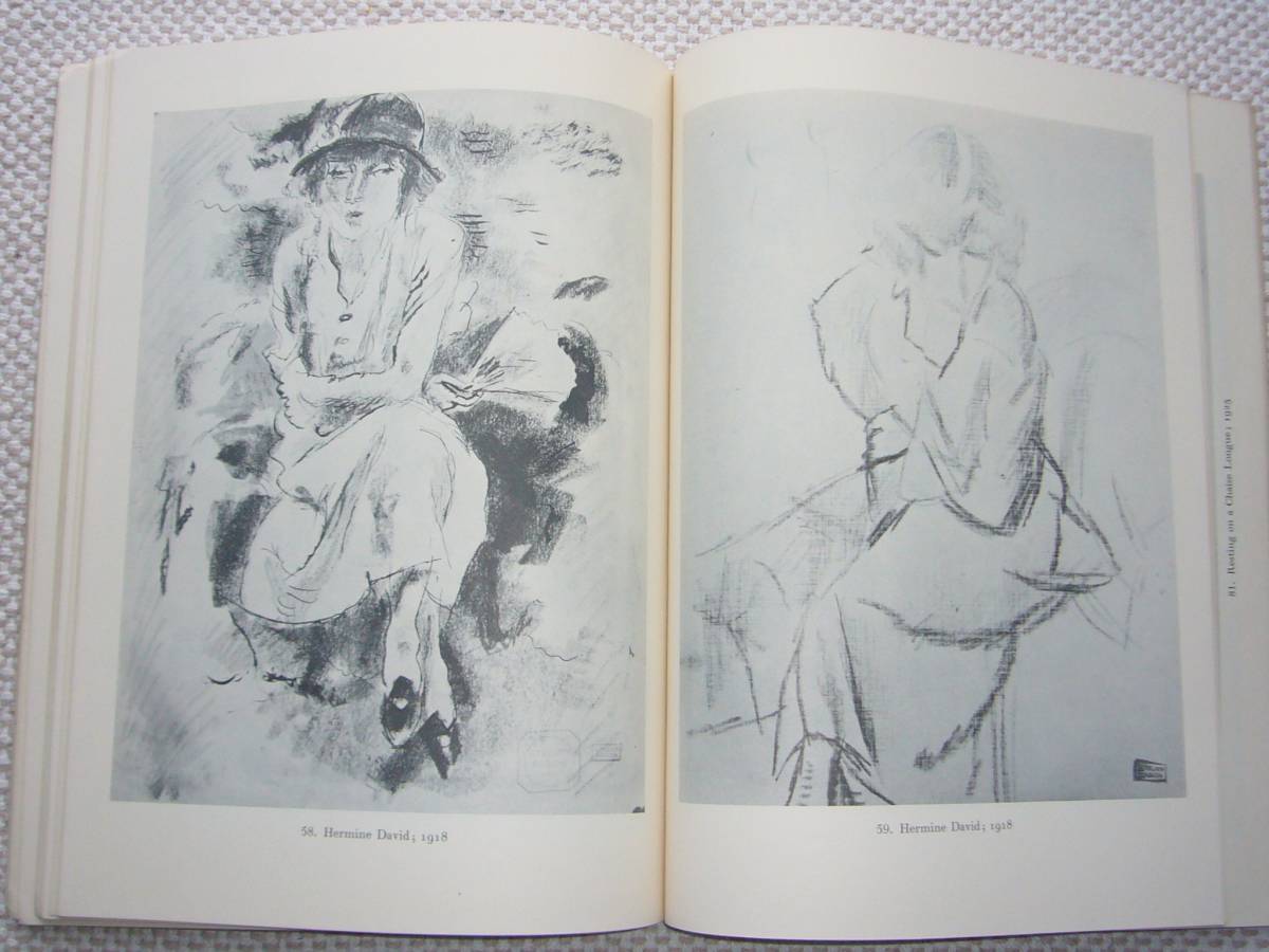 PASCIN　110 DRAWINGS　パスキン素描集　Alfred Werner　Dover Publications　1972年　●洋書_画像6