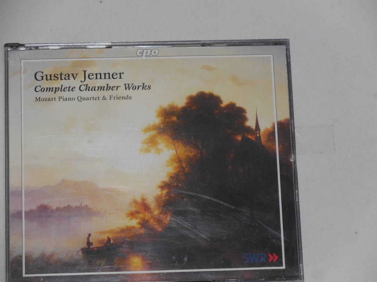 【2CD】Gustavus　Jenner　グスタフ・イェナー 室内楽作品全集(モーツァルト・ピアノ四重奏団&フレンズ)_画像1
