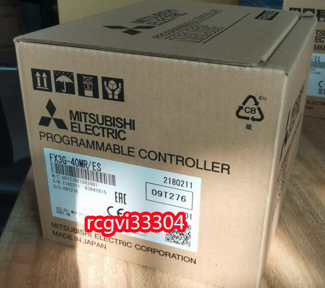 新品 MITSUBISHI/三菱 PLC CPU装置 FX3G-40MR/ES 保証6ヶ月_画像1