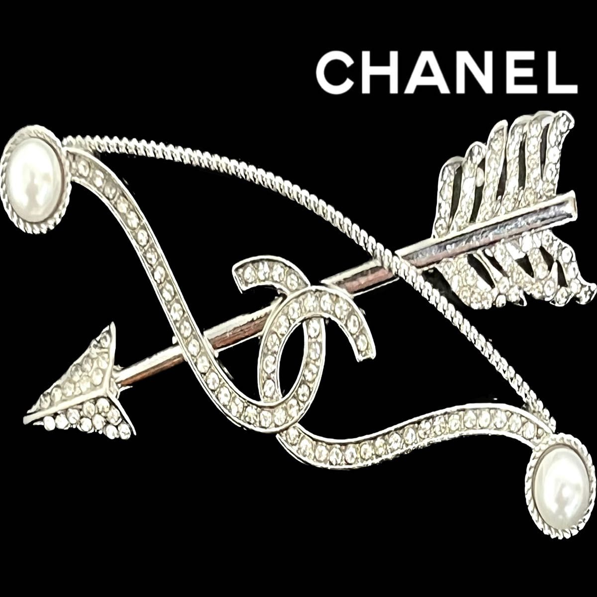 CHANEL シャネル ブローチ 美品 ヴィンテージ シルバー 腕時計