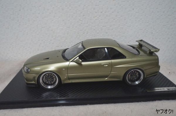 イグニッションモデル 日産 スカイライン GT-R V-SPECⅡ BNR34 1/18