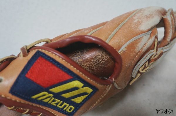 MIZUNO Best Rookie CREST HIDE ミズノ 軟式グローブ グラブ ヴィンテージ_画像7