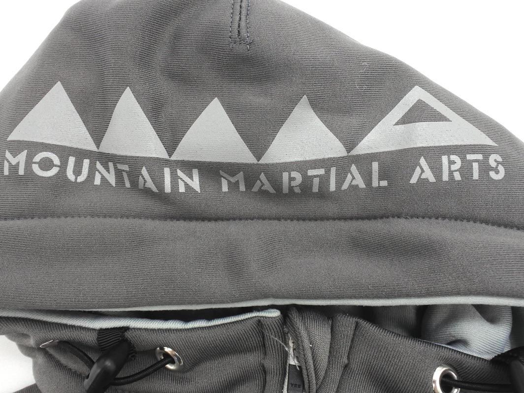 MOUNTAIN MARTIAL ARTS マウンテンマーシャルアーツ プリント ジップアップ パーカー グレー cla5 レディース