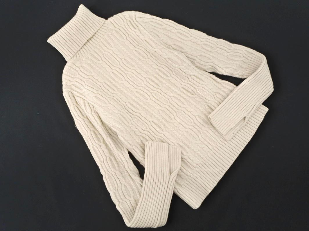 ヤフオク! ZARA ザラ ケーブル編み タートルネック ニット セー... 新品☆ZARA ザラ ケーブルニットセーター ブラック