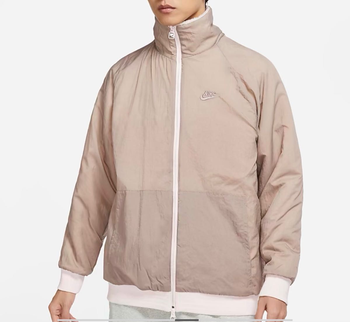 PayPayフリマ|NIKE ナイキ メンズ フルジップ リバーシブル ボア ...