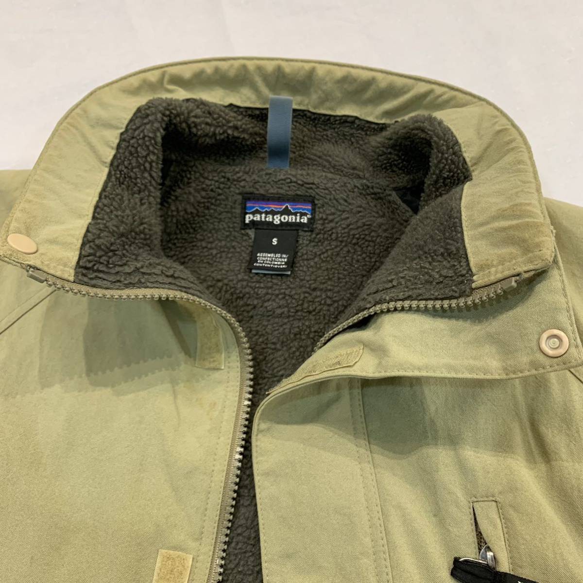 レア！2001 patagonia ESCAPE JACKET パタゴニア エスケープ ジャケット ボア 古着サミット レンジ インファーノ フリース  レトロ サイズS