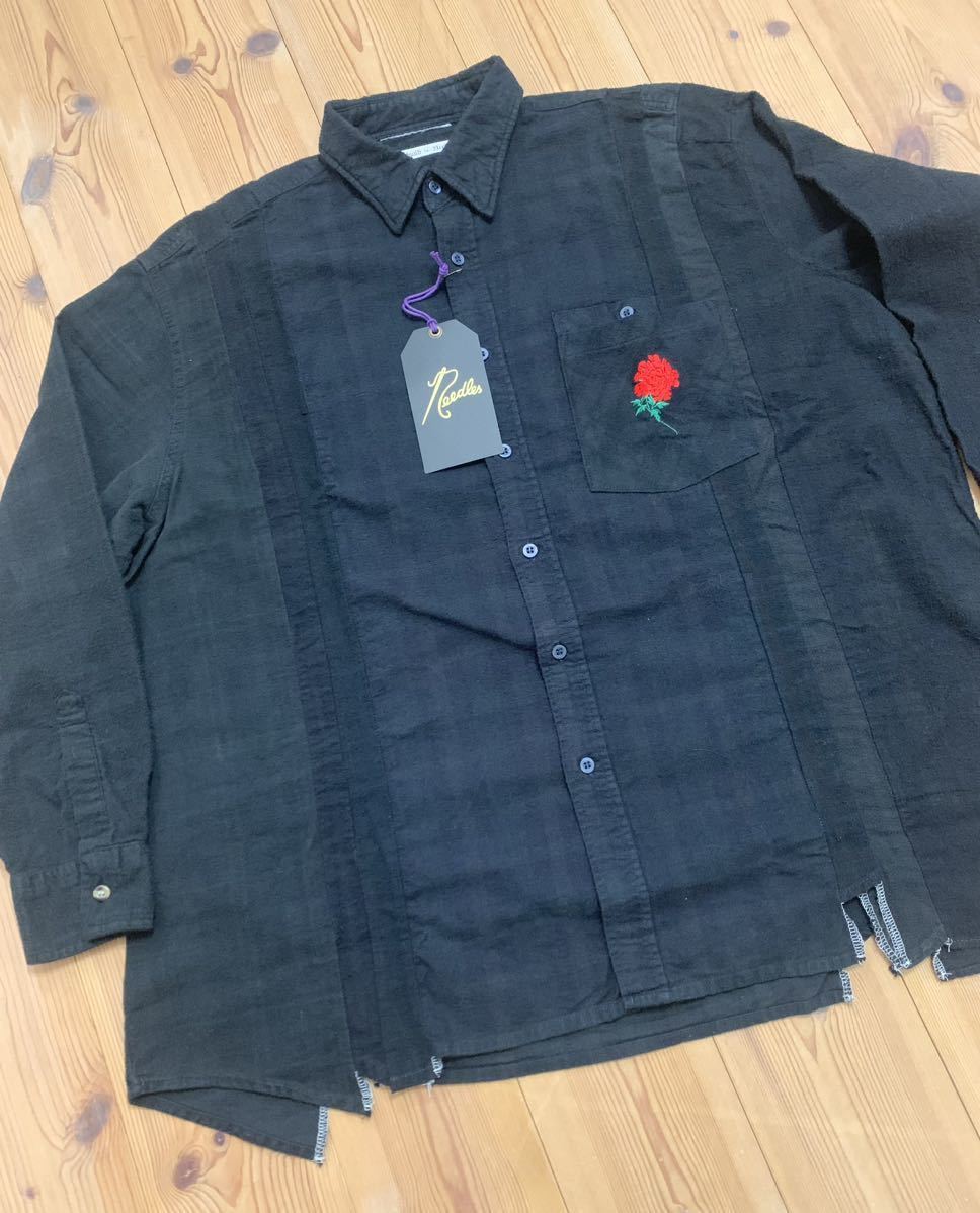 定価以下 新品 WILDSIDE REBUILD by NEEDLES Wide Shirt ニードルズ