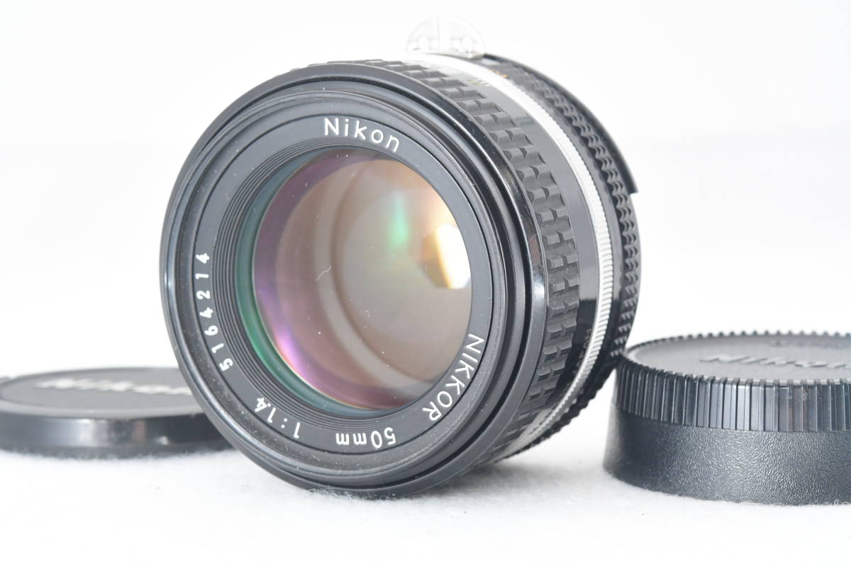 熱販売 NIKON ニコン Ai-S NIKKOR 50mm F/1.4 マニュアルフォーカス