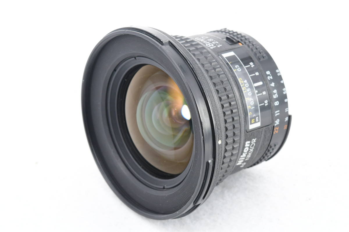 NIKON ニコン AF NIKKOR 18mm F/2.8 D オートフォーカス レンズ (t2501)_画像2