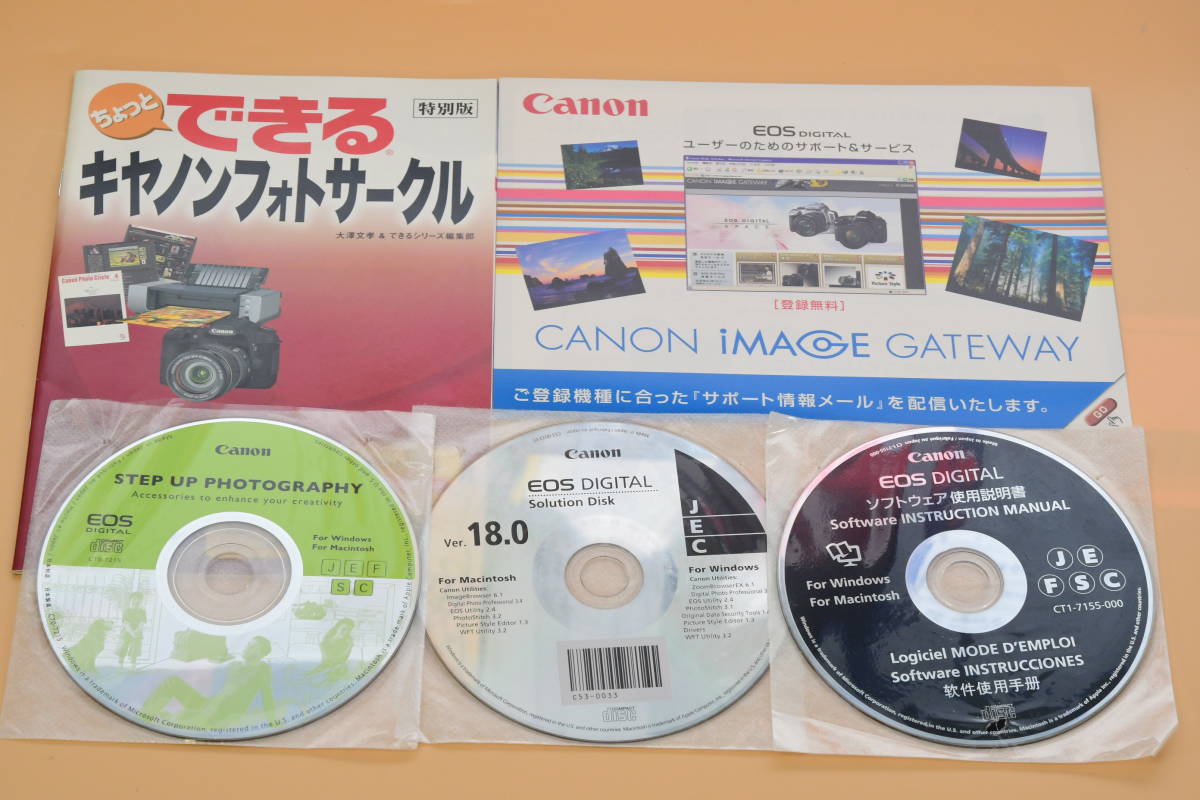 Canon キヤノン EOS フォトブック 【CD3枚付き】 (kr-307)_画像3