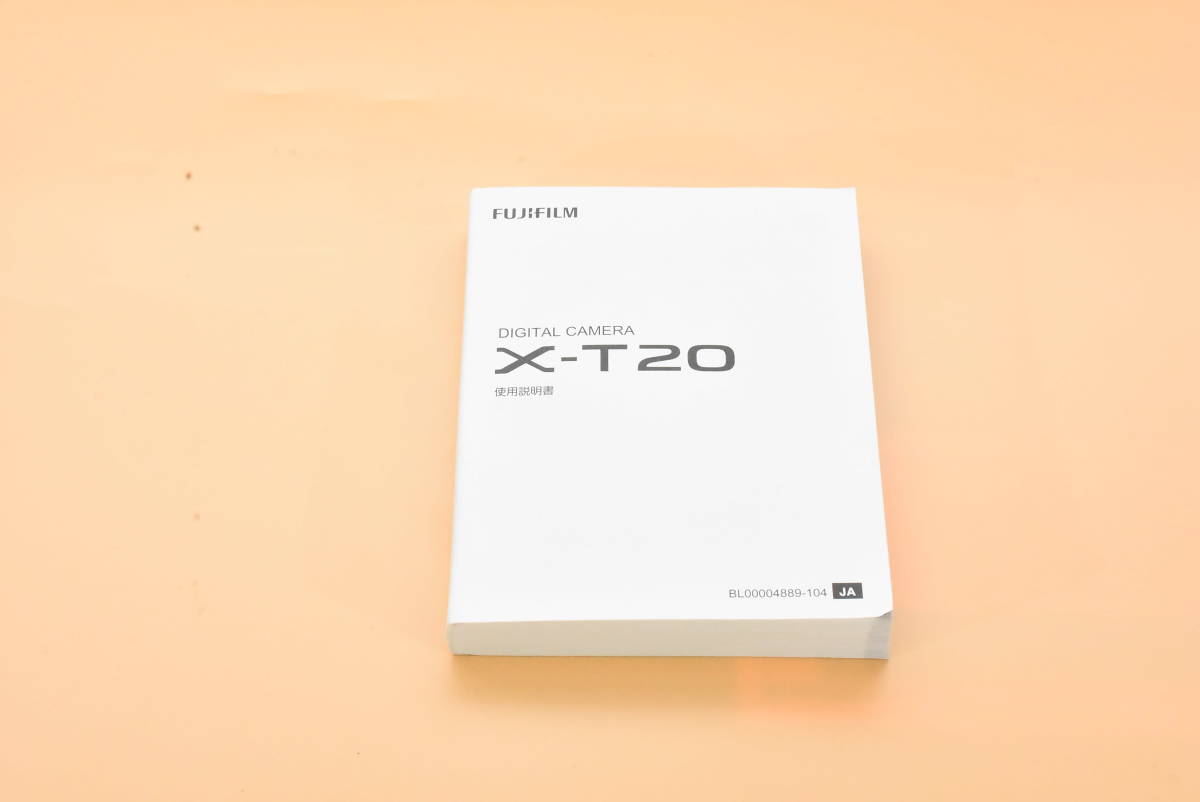 FUJIFILM X-T20　取扱・使用説明書（k-216）_画像1