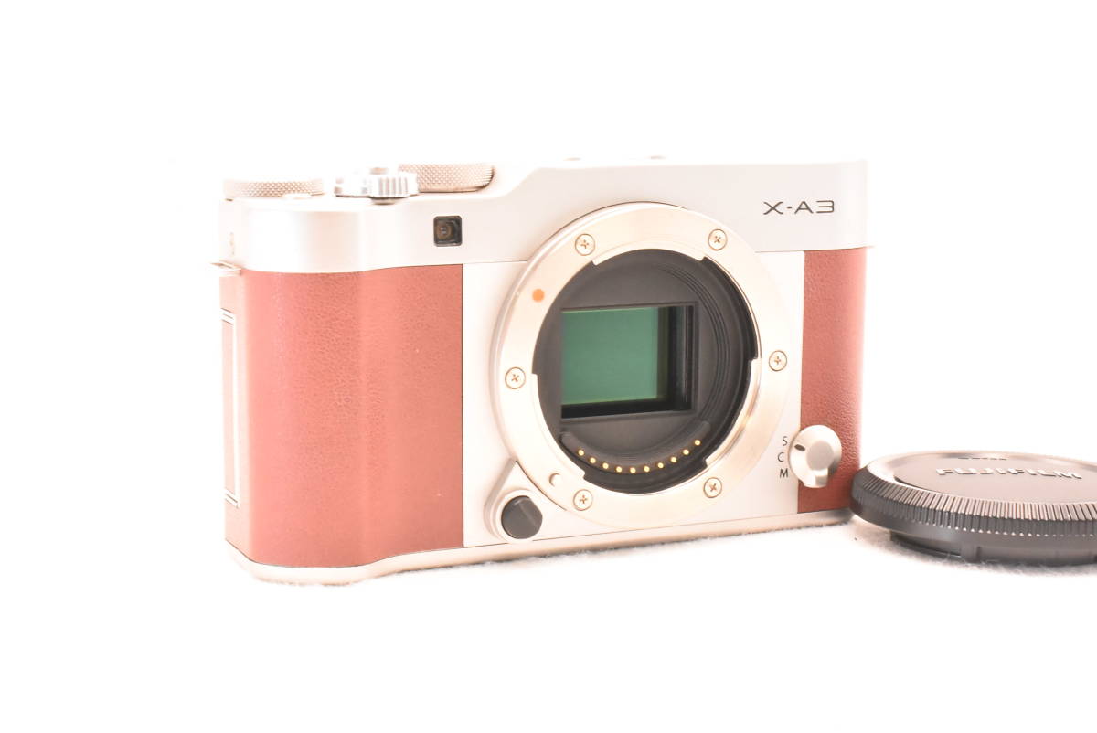 FUJIFILMミラーレス一眼デジタル一眼レフカメラX-A3 ブラウン www.ncck.org