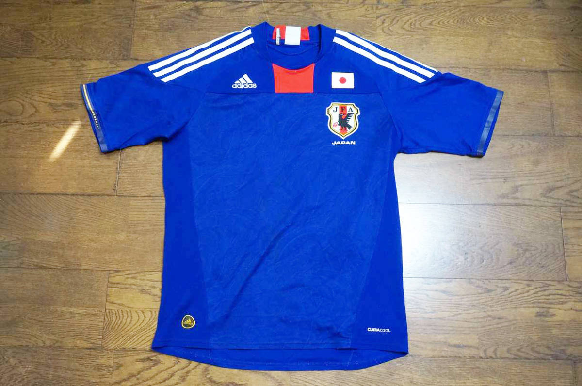 adidas アディダス 日本代表ユニフォーム 2009~2010南アフリカW杯モデル サイズL