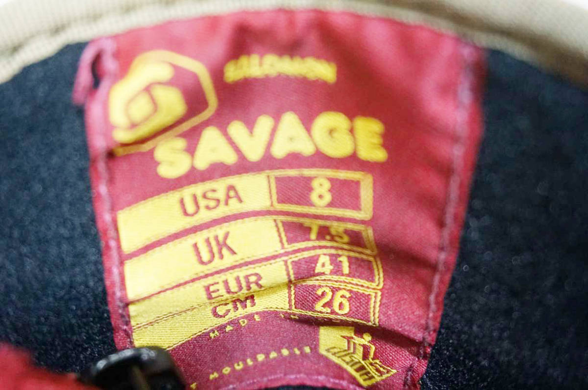 男性用 SALOMON サロモン スノーボードブーツ SAVAGE サベージ 男性用 SALOMON サロモン スノーボードブーツ SAVAGE サベージ