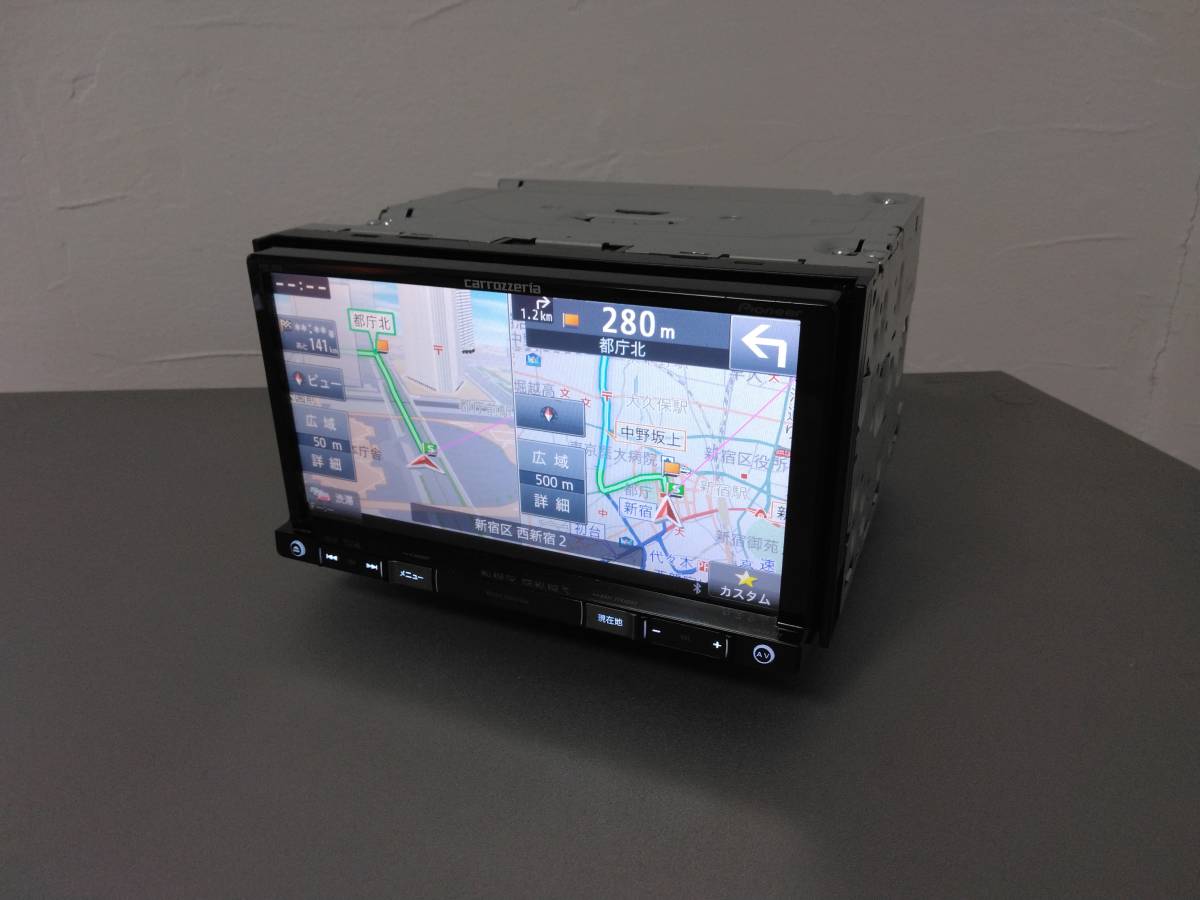 送料無料!最新版2022年地図 AVIC-RZ06Ⅱ カロッツェリア メモリーナビ