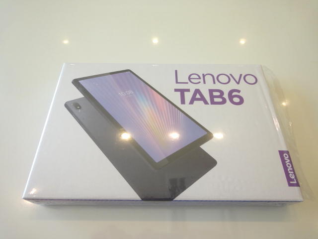 Lenovo TAB6 アビスブルー 12月7日購入 ソフトバンク Softbank(本体