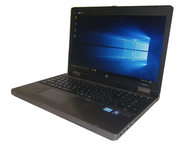 Windows10 Pro 64bit HP ProBook 6560b Core i3-2350M 2.3GHz 4GB SSD 128GB 光学ドライブなし ACアダプタ付属なし