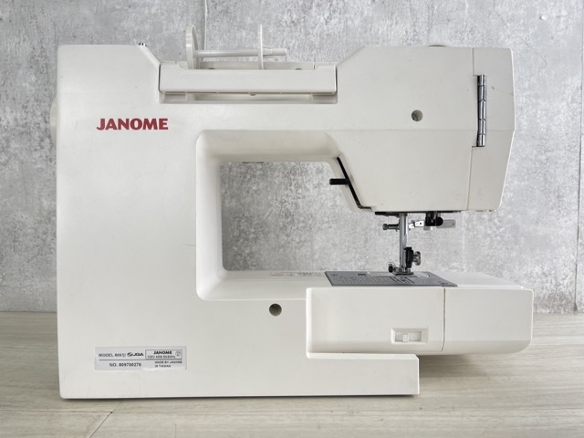 コンピュータミシン 動作保証 JANOME ジャノメ 809型 ハンドクラフト 手芸 DC6030 100V 50/60Hz / 62000