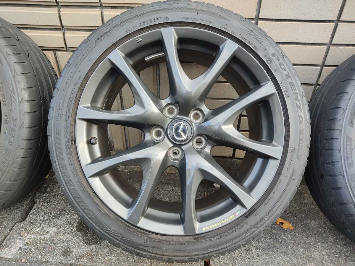 ☆限定車☆ マツダ RX-8 後期 純正 スピリットR ホイールのみ4本 8J+