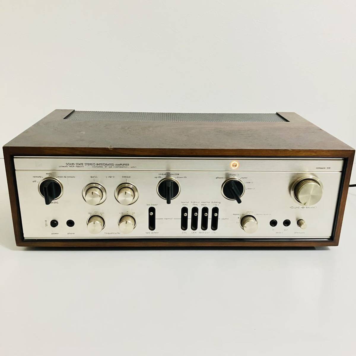 LUXMAN プリメインアンプ L-308 動作確認済み！ジャンク - www.sladkie