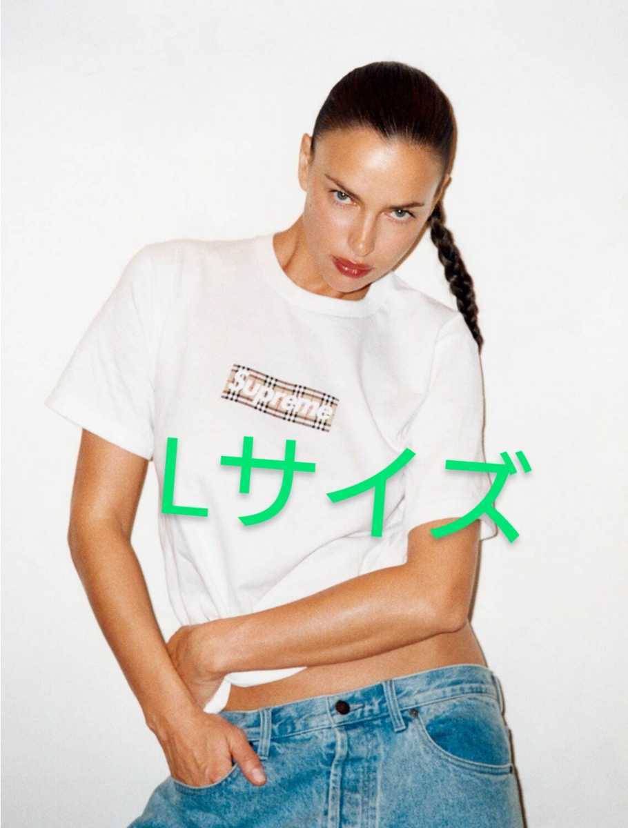 シュプリーム バーバリー ボックス ロゴ Tシャツ Usa製 M グレー 90s