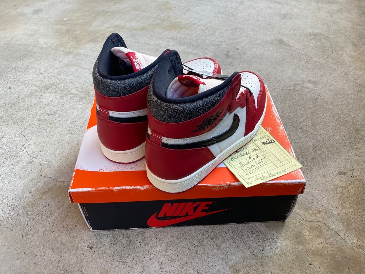 NIKE Air Jordan 1 High Retro Chicago Lost and Found エアジョーダン1 28.5