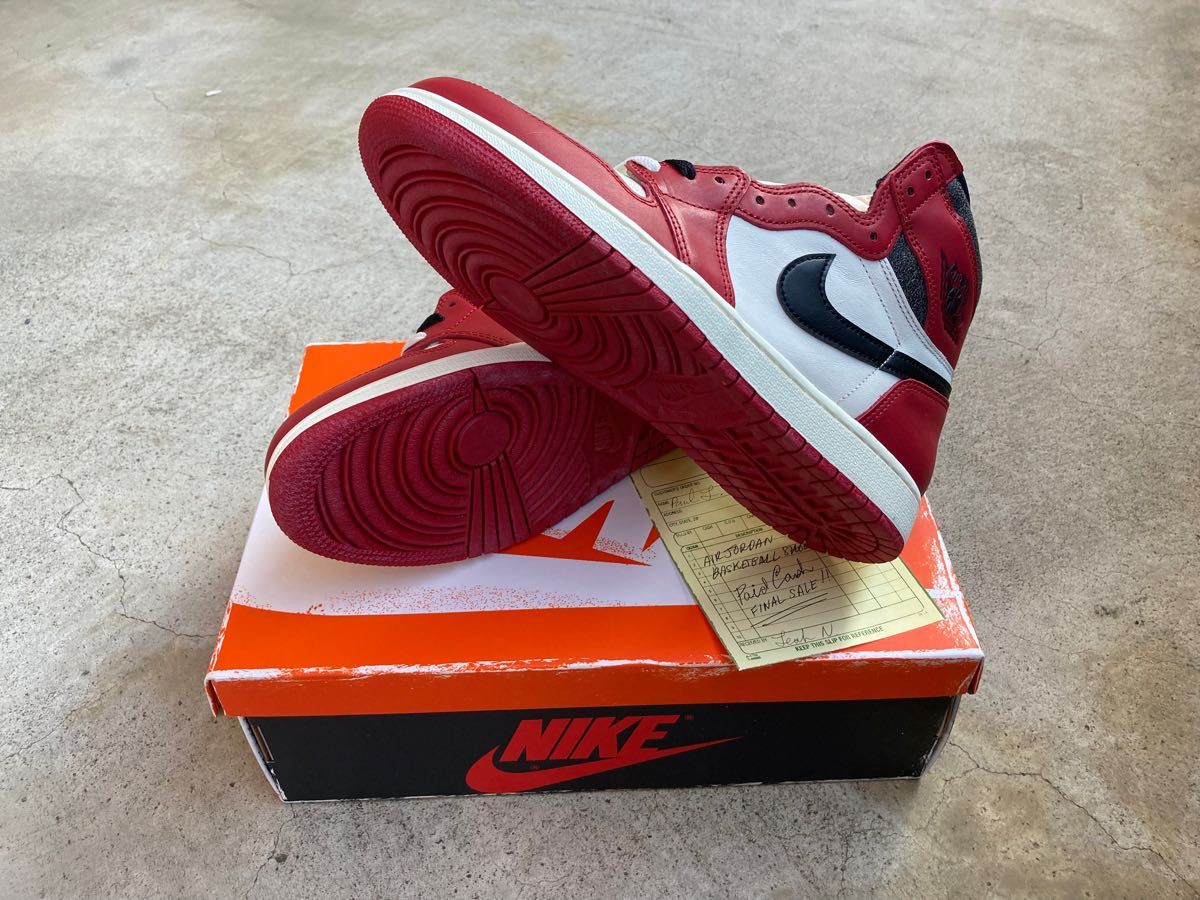 NIKE Air Jordan 1 High Retro Chicago Lost and Found エアジョーダン1 28.5