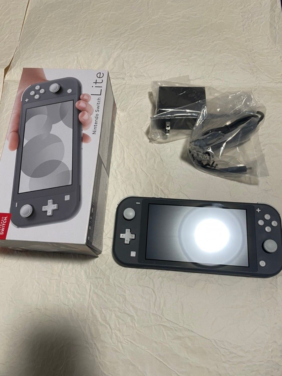 ニンデンドースイッチライト グレー 本体 Nintendo switch lite