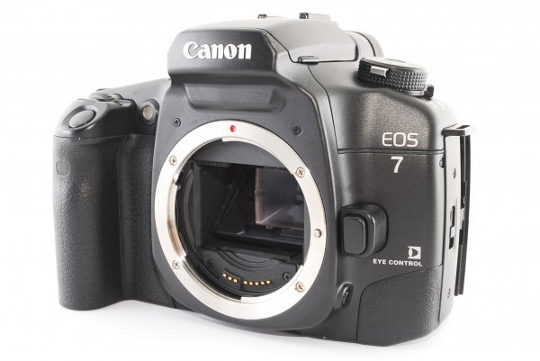 ライトブラウン/ブラック 【美品】canon eos 7 フィルム ボディ