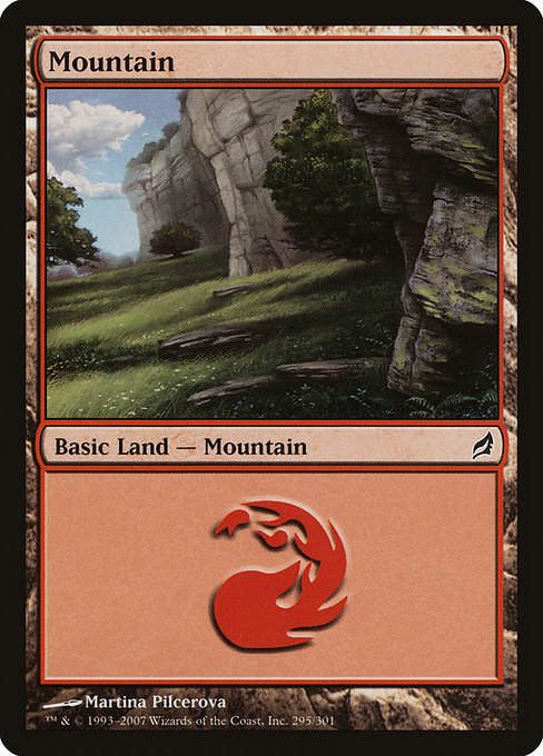 MTG ■土地/英語版■ 《山/Mountain》ローウィン LRW_画像1