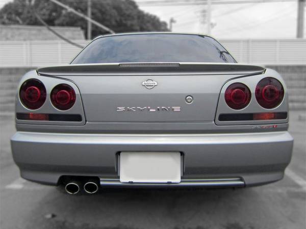 Tint+ 何度も貼れる スカイライン R34 セダン テールランプ スモークフィルム HR34/ENR34の画像3