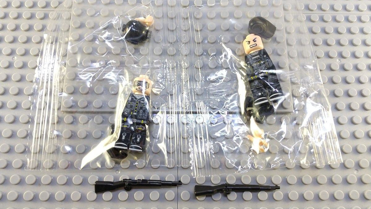 SWAT レンジャー　ミニフィグ　LEGO互換　匿名配送　レゴブロック　武器　インテリア　誕生日プレゼント　クリスマス　冬休み