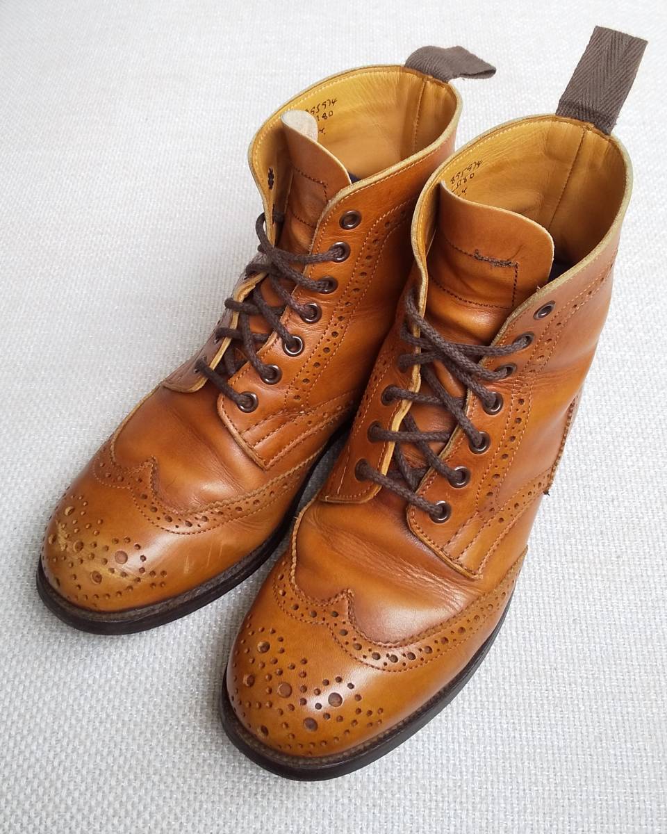 代引き不可】 トリッカーズ Tricker's カントリーブーツ レザーブーツ