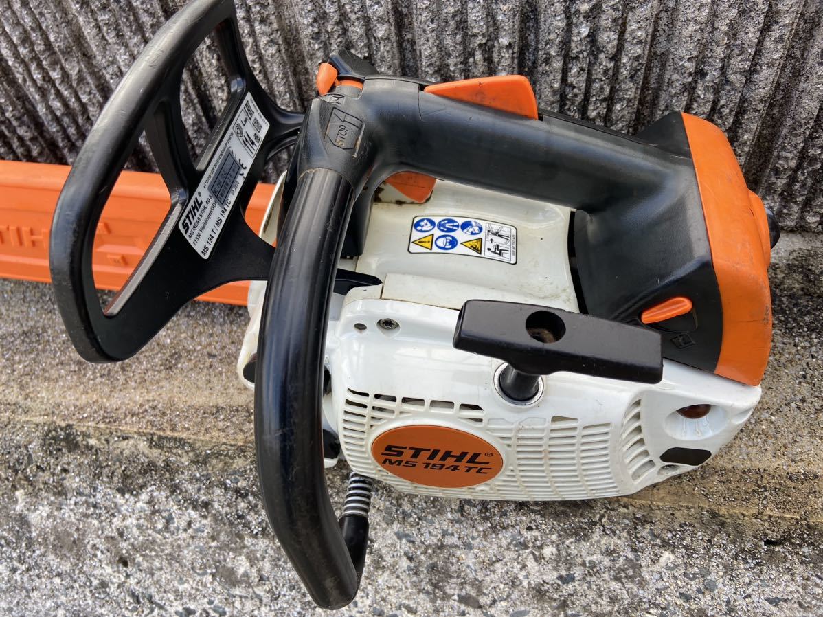 STIEL スチール◇MS194TC-E 最新トップハンドルチェンソー◇未使用