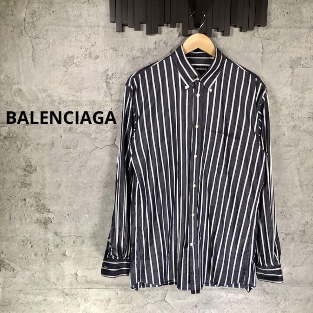 通販 『BALENCIAGA』バレンシアガ (38) ストライプシャツ 男性用 - www