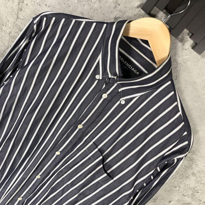 BALENCIAGA』バレンシアガ (38) ストライプシャツ | aeonenergy.co.nz