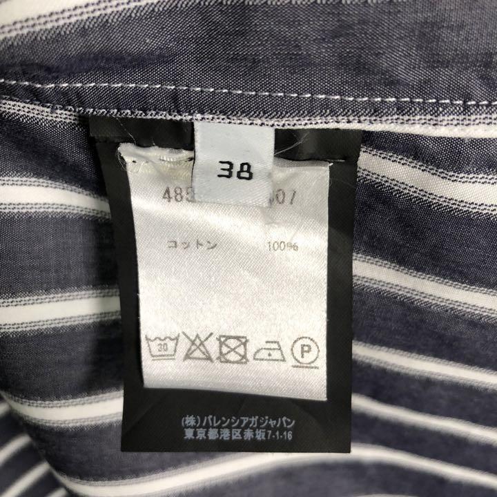 BALENCIAGA』バレンシアガ (38) ストライプシャツ | www.cota730.com