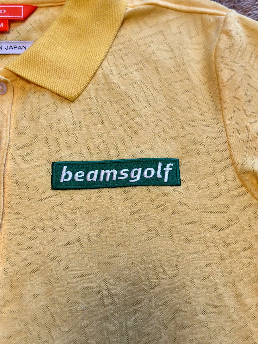 【24時間以内発送】 BEAMSGOLF  ビームスゴルフ　半袖シャツ　ポロシャツ　半袖