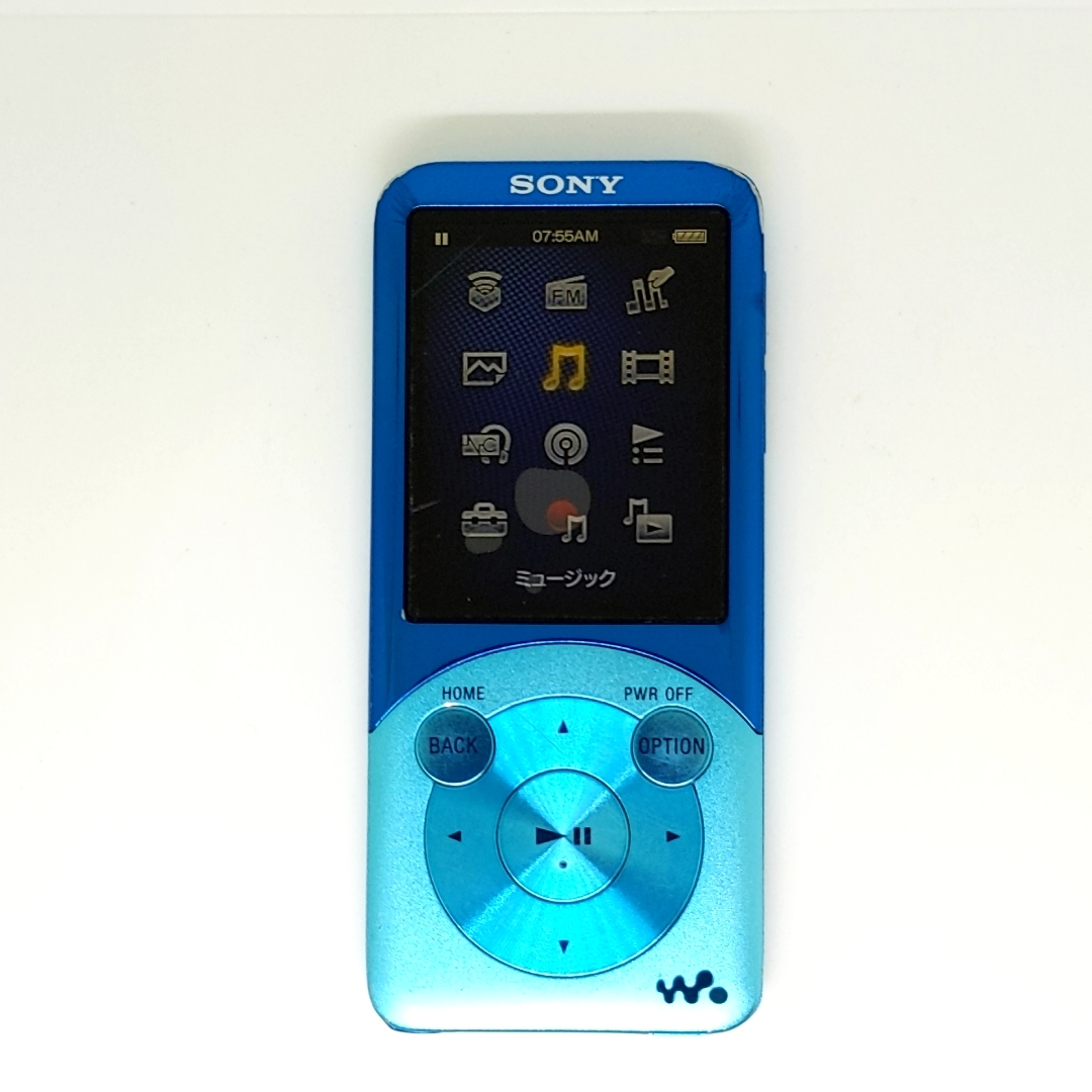 送料無料 動作品 SONY ウォークマン NW-S755 16GB ブルー ソニー