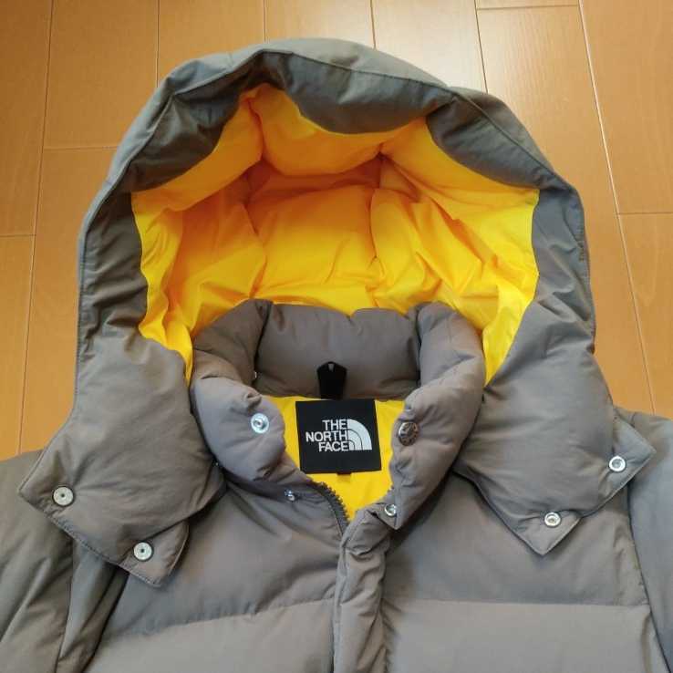 送料無料 THE NORTH FACE ザ・ノース・フェイス ダウンジャケット ベージュ XLサイズ 防寒 防風