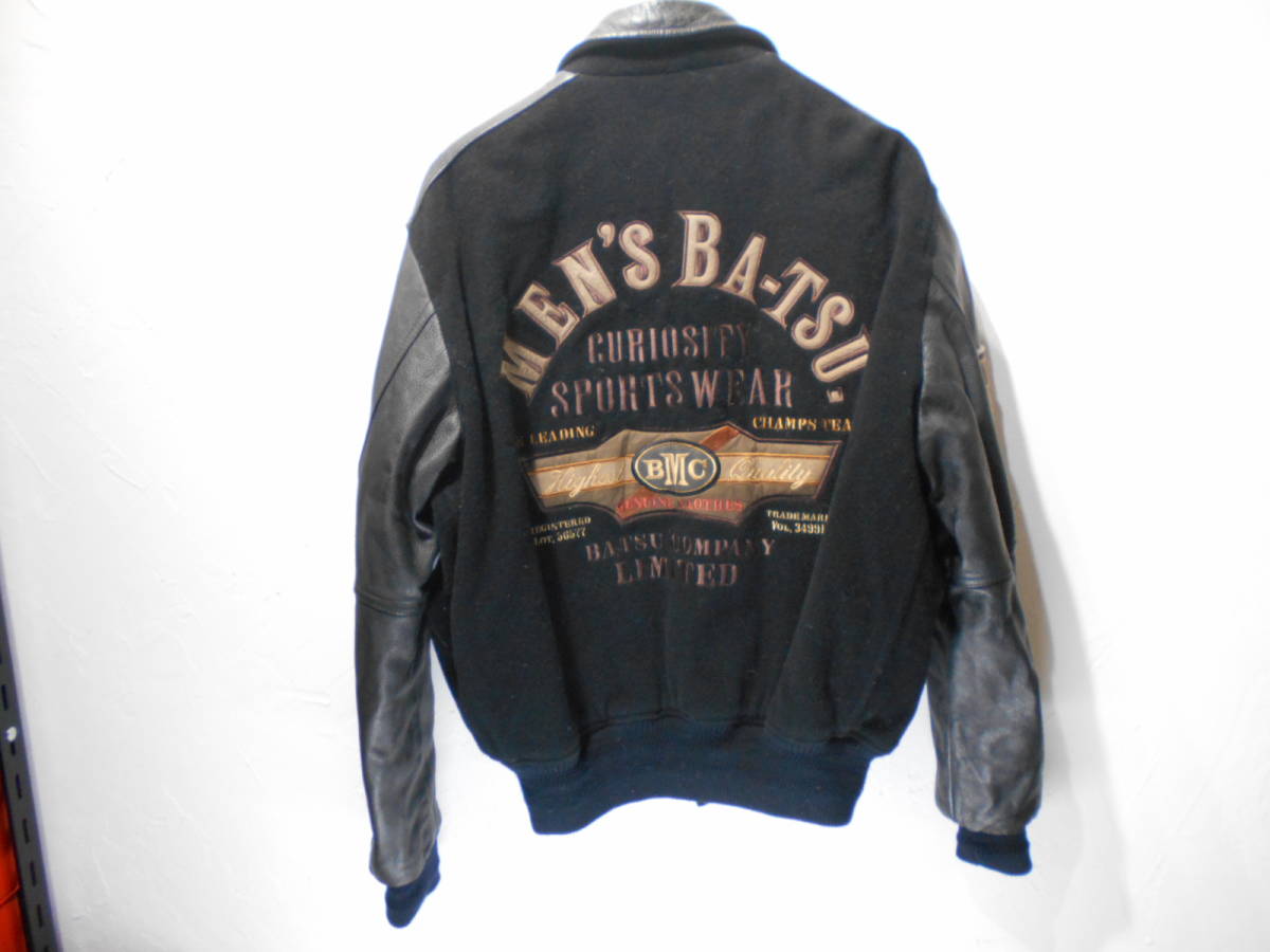 Yahoo!オークション - MEN'S BA-TSU メンズ バツ レザー ウール Yahoo!オークション - MEN'S BA-TSU メンズ バツ レザー ウール